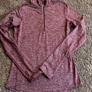 Nike XS drift 1/2 zip running top EUC